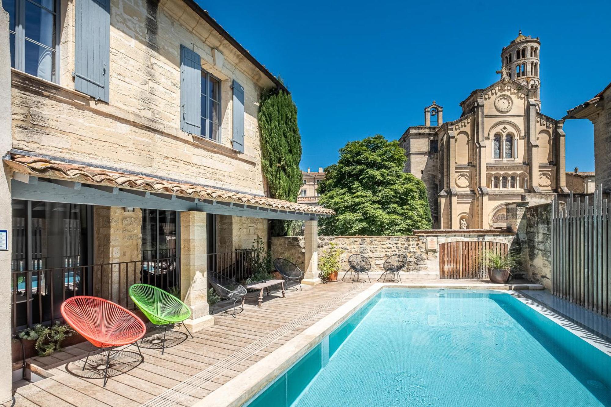 Boutique Hotel Entraigues Uzes Exterior photo